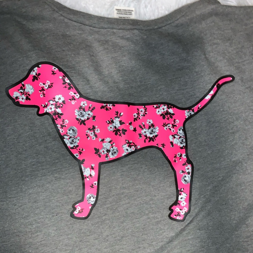 Pink VS T shirt
